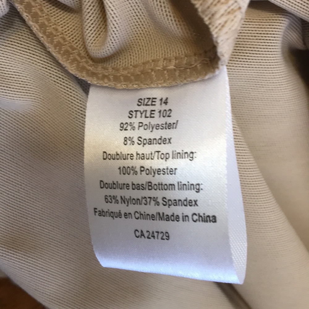 NEW WITH TAGS! Sleeq Lined with Control Panels Blue Dress 3029 - Picture 9 of 10